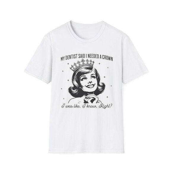 Whimsical Dentist T-Shirt, Quirky Tee, Birthday Gift - Picture 1 of 5